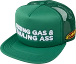 Fmf Gass Hat Trucker Cap Green HO25T196907GR Panel Embroidered Logo. Fixed Price $36.55.
