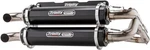 Trinity Racing TR-4166D-BK Dual Exhaust 2018-2022 Polaris Rzr RS1 4X4. Fixed Price $1049.99.
