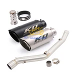 Middle Exhaust Link Pipe Slip On 51MM Muffler Escape For Suzuki DRZ400 2000-2025. Fixed Price $123.26.