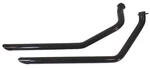 Black 3/4" Slash Cut Drag Pipe Exhaust For 71-84 Hd Harley Fx Shovelhead 90029. Fixed Price $92.80.