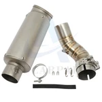 Motorcycle Exhaust Muffler Mid Link Pipe Stainless For Kawasaki Z900 2017 18 19. Fixed Price $36.74.