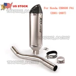 For Honda CBR600 F4I 2001-2007 Exhaust System Middle Pipe 2.0" Muffler Tips Tube. Fixed Price $140.97.