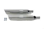 Side Slash Style Slip-on Muffler Set For Harley-davidson. Fixed Price $182.99.