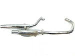 02 Yamaha XV250 Virago Full Exhaust Header Pipe Muffler 2UJ-14711. Fixed Price $124.61.