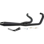 Sawicki 2 Into Black Full Length Pipe Tip Exhaust 18+ Harley Softail M8. Fixed Price $1299.00.