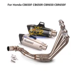 For Honda CBR650R CBR650F CB650F CB650R Full System Exhaust Pipe Muffler 51MM. Fixed Price $282.41.