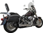 Bassani Ripper Short 2-1 Chrome Exhaust System Fits 1986-2017 Harley Softail. Fixed Price $1154.95.