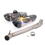For Suzuki GSXR1000 2009-2011 Exhaust System Mid Link Pipe + 51MM Muffler Tips. Fixed Price $145.07.