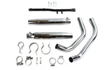 Tapered Muffler Exhaust Kit Chrome Fits Harley Davidson V-twin 30-0616. Fixed Price $444.99.