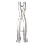 Ford Mustang 2018-2023 Stainless Works 304 Mid Resonator Delete X-pipe. Fixed Price $546.25.