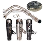 For Yamaha MT-07 FZ07 Whole System Exhaust Header Pipe Slip-on 51MM Muffler Tips. Fixed Price $251.80.