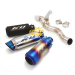 For Cf-moto CLX-700 2020-2023 Exhaust Mid Pipe Slip On 51MM Black Mufflers. Fixed Price $162.87.