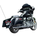 S&s Cycles Black 4" Grand National Swindler 2-1 Exhaust Harley 17-25 Touring. Fixed Price $399.95.