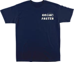 Fmf Faster T-shirt Navy Medium Soft Cotton Graphic Tee FA25118902NVYMD. Fixed Price $40.55.