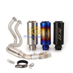 For Kawasaki Ninja Z650 ER6N ER6F 2012-23 Exhaust System Pipe Black Mufflers. Fixed Price $168.26.