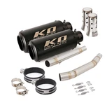 Slip For Suzuki Hayabusa GSX1300R 2008-2020 Exhaust Middle Pipe Dual Muffler Tip. Fixed Price $200.59.