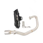 For Cf-moto Papio 125 Motorcycle Slip Exhaust Header Link Pipe Black Mufflers. Fixed Price $148.80.