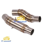 Tube Slip On Exhaust Middle Link Pipe For Kawasaki Ninja Z1000SX. Fixed Price $51.34.