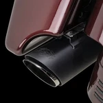 Vance & Hines Slip-on Exhaust Blk For Harley Road Glide Fltrk 26. Fixed Price $659.95.