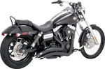 Vance & Hines Big Radius 2-INTO-2 Exhaust System Black Harley Davidson Dyna. Fixed Price $1099.95.