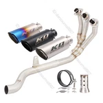 For Triumph Trident 660 Tiger 2022-23 Full System Pipe Front Exhaust Muffler. Fixed Price $288.20.