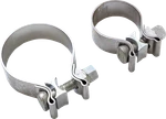 Vance & Hines Slip-on Muffler Clamps M8 Touring Pair 23713. Fixed Price $27.95.