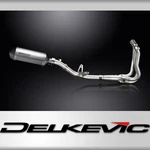 Suzuki GSX-S1000GX Delkevic Full Exhaust With Inch Xoval Titanium Muffler. Fixed Price $549.99.