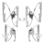 4 Piece Set Of Front & Rear Power Window Regulators W/motor For 2008-2013 Rogue. Fixed Price $195.80.