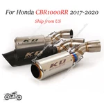 For Honda CBR1000RR 2017-2025 Exhaust Mid Link Pipe Slip 51MM Muffler Baffle. Fixed Price $84.70.