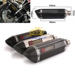 470MM Exhaust Muffler Silencer Tail Pipe Tips Slip On 51MM Universal Motorcycle. Fixed Price $68.60.