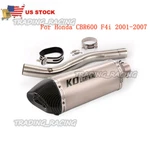 For Honda CBR600 F4I 2001-2007 Motorcycle Exhaust Muffler Pipe Connecting. Fixed Price $140.97.
