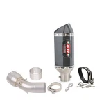 For Kawasaki Ninja Z650 2023-2025 Slip On Exhaust System Middle Pipe Muffler. Fixed Price $120.71.