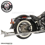 Harley Fxsts 1340 Softail Springer 1989-1991 Full Exhaust Bassani Fishtail Du.... Fixed Price $2415.72.