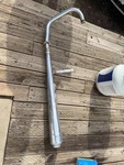 76-79 Yamaha XS-650 Left Exhaust Pipe , 5841471180. Fixed Price $85.00.