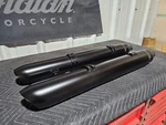 Indian Motorcycle Stock Touring Mufflers Exhaust Black 1263260-922 1263259-922. Fixed Price $75.00.