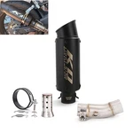For Kawasaki Ninja 400 500 Z250 Exhaust Mid Pipe Slip On Muffler Tip. Fixed Price $83.26.