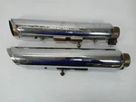 Harley-davidson 2013 Dyna Super Glide Vance & Hines Pcx Dual Slip Mufflers. Fixed Price $189.05.