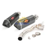 Slip On Mid Link Pipe Exhaust 370MM Muffler Tips Modified For Duke 200 2020-2023. Fixed Price $137.14.