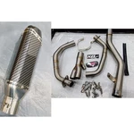 For Honda CBR500R CB500F CB500X 2013-2024 Exhaust Front Link Pipe Muffler System. Fixed Price $149.25.