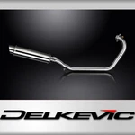Triumph Scrambler 400X 2023-2026 Delkevic Full Exhaust 14 Inch Stainless Muffler. Fixed Price $369.99.