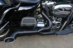 V-twin 2-INTO-1 Turnout Exhaust Header Set Black Harley Milwaukee Eight 17-20. Fixed Price $606.19.
