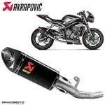 Exhaust Triumph Street Triple 765 Rs Abs 2017-2023 Akrapovic Carbon Rc S-T7SO.... Fixed Price $861.28.