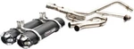 Trinity Racing Stage 5 Exhaust Black 4-DUAL System TR-4112D-BK. Fixed Price $1049.99.