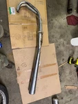 80,81 Suzuki GS-850 Right Exhaust Pipe ,14305-45310-H01. Fixed Price $75.00.