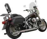 Bassani Dual Exhaust System - Chrome Twin Cam Softail 1S98P. Fixed Price $1014.99.