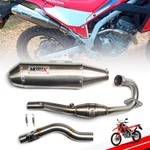 Exhaust Full System Stainless Steel Moto For Honda CRF300L Rally Rl 2020-2022. Fixed Price $317.89.