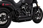 Vance & Hines Shortshots Staggered Full Exhaust System Black #47333-22. Fixed Price $1209.95.