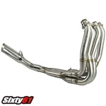 Voodoo Exhaust ZX14R 2006-2025 2026 Kawasaki 4:1 Full System Shorty Polish. Fixed Price $710.96.