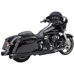 Cobra Raven Black 4.5 In. Neighbor Haters Slip-on Mufflers 6291RB. Fixed Price $595.76.