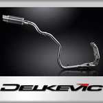 Delkevic Full Exhaust For Daytona 675 (2006-2008) 8" Round Carbon Muffler. Fixed Price $569.99.